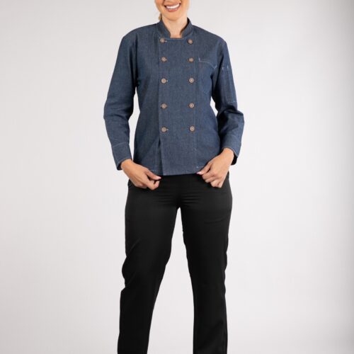 JEAN CHEF SHIRT LONG SLEEVE