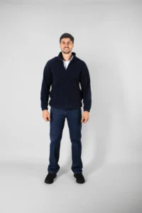 POLAR FLEECE WITH ZIPPER