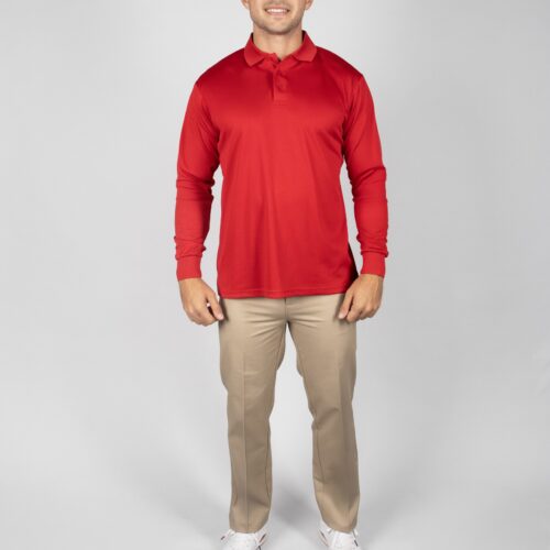 U-FIT MEN POLO LONG SLEEVE 160g