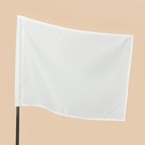 WHITE FLAG for sublimation